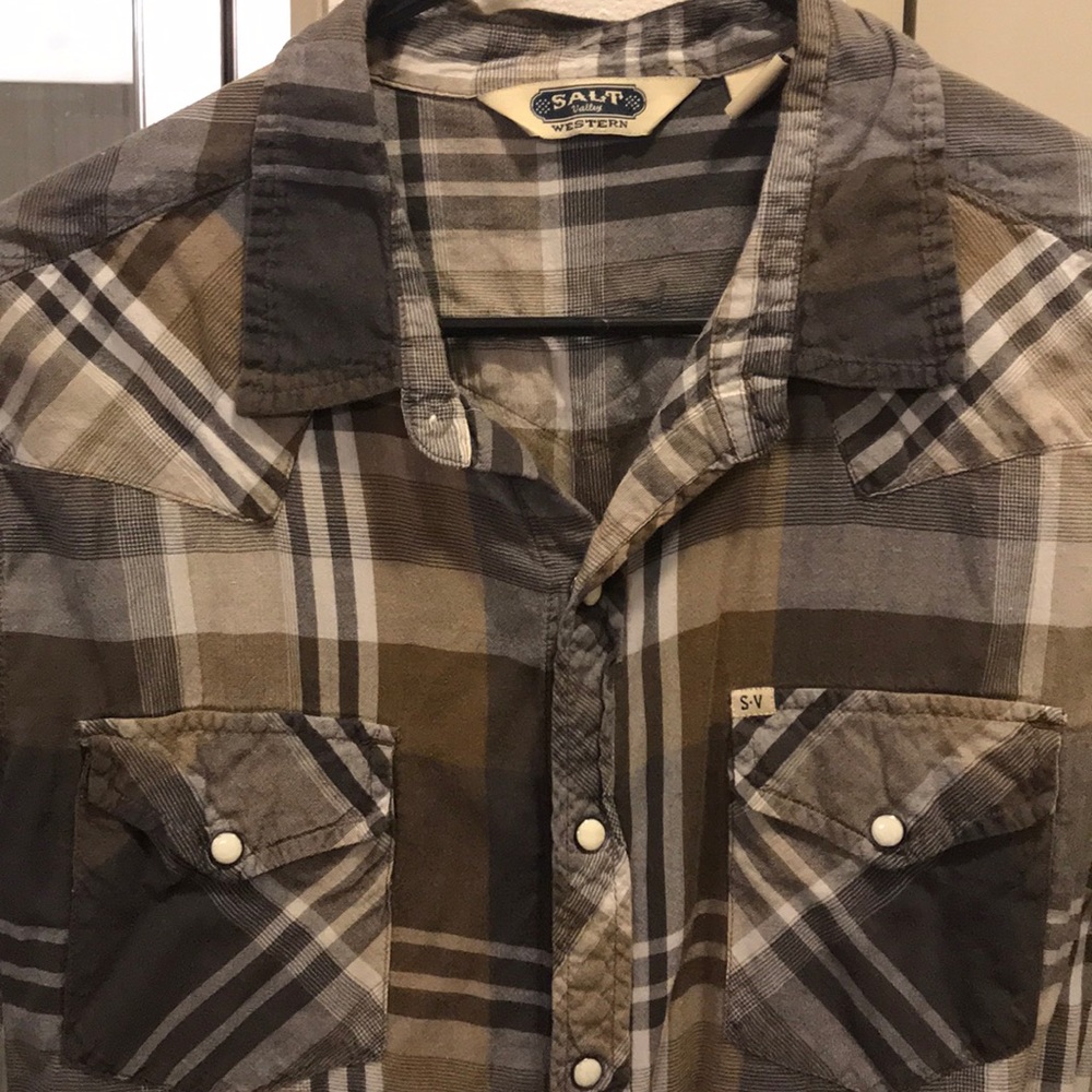 Salt Valley western pear button up.